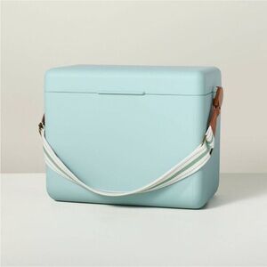 Hearth & Hand with Magnolia Hard-Sided 16 Can/
11 quart Portable Cooler, Blue